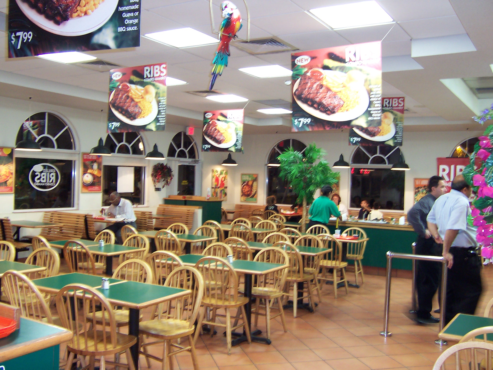 Pollo Tropical Restaurant pollo tropical interior